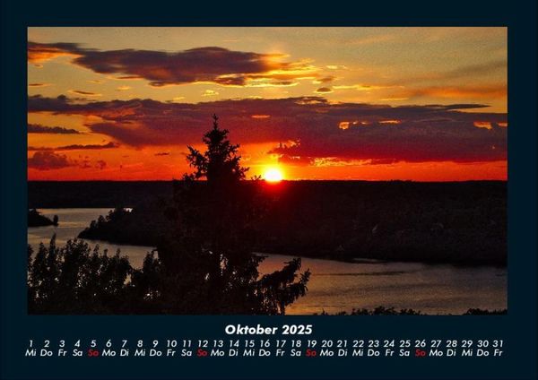 Produktbild: Bilder der Natur 2025 Fotokalender DIN A4