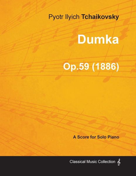 Produktbild: Dumka - A Score for Solo Piano Op.59 (1886)