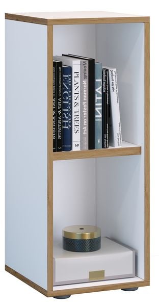 Produktbild: Holz B&uuml;ro Regal B&uuml;cher Ordner Aktenregal Salia 2f