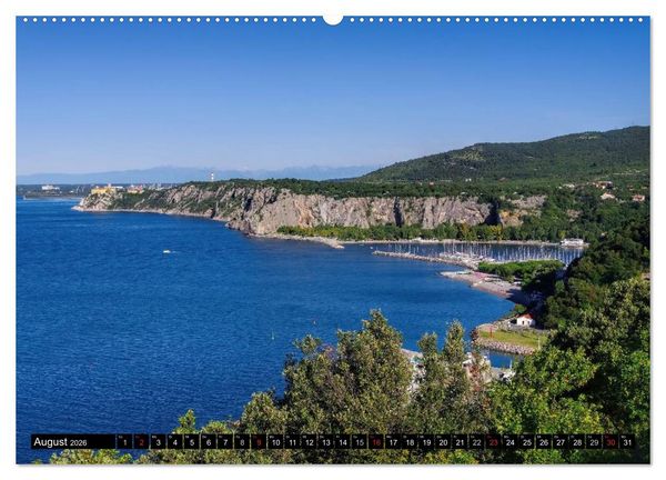 Produktbild: Triest und seine Riviera (Wandkalender 2026 DIN A2 quer), CALVENDO Monatskalender