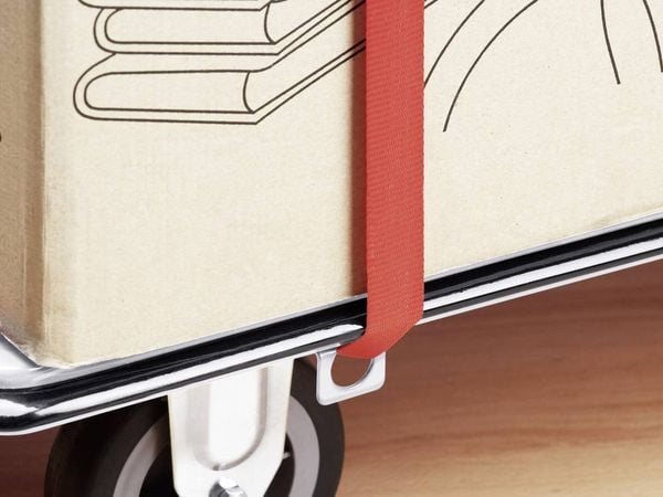 Produktbild: Meister Werkzeuge 8985620 Plattformwagen klappbar, mit Ablagefach Stahl Traglast (max.): 150 kg