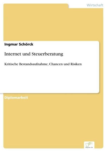 Produktbild: Internet und Steuerberatung