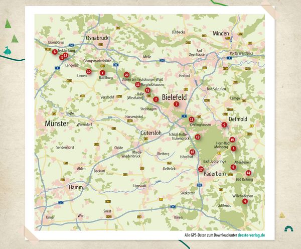 Produktbild: Teutoburger Wald. Wandern f&uuml;r die Seele