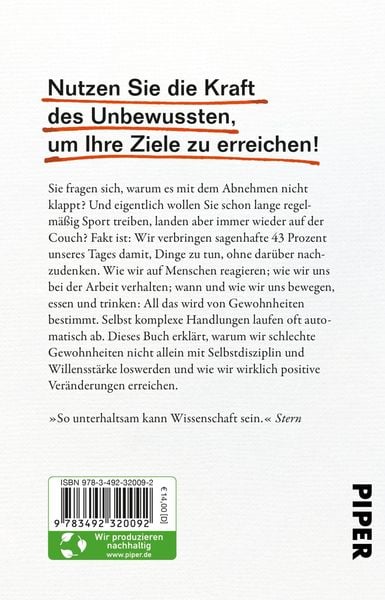 Good Habits, Bad Habits – Gewohnheiten für immer ändern