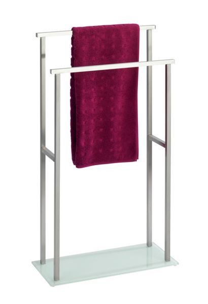 Produktbild: Handtuchbutler Mod. Debar Edelstahl, mit 2 Handtuchstangen