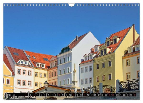 Produktbild: G&ouml;rlitz - Die Perle Niederschlesiens (Wandkalender 2026 DIN A3 quer), CALVENDO Monatskalender