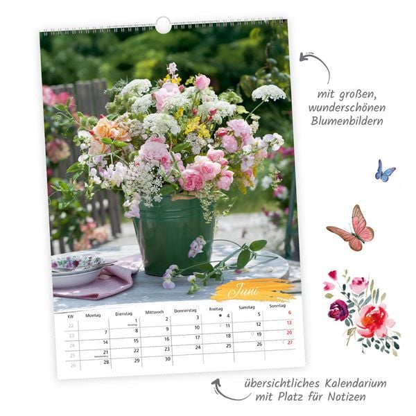 Produktbild: TR&Ouml;TSCH - Gro&szlig;bildkalender Blumen-Arrangements 2027