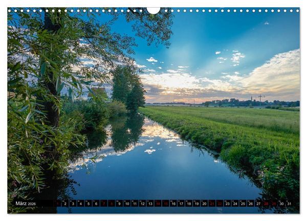 Produktbild: Bayerische Landschaften - Ein Streifzug durch das Dachauer Land (Wandkalender 2026 DIN A3 quer), CALVENDO Monatskalender