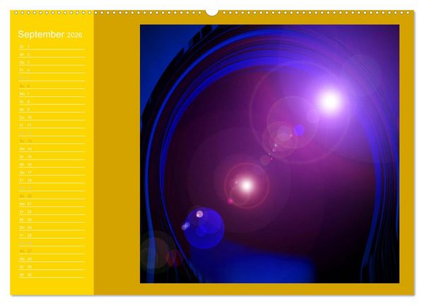 Produktbild: Licht-Portale 2026 (Wandkalender 2026 DIN A2 quer), CALVENDO Monatskalender