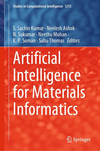 Produktbild: Artificial Intelligence for Materials Informatics