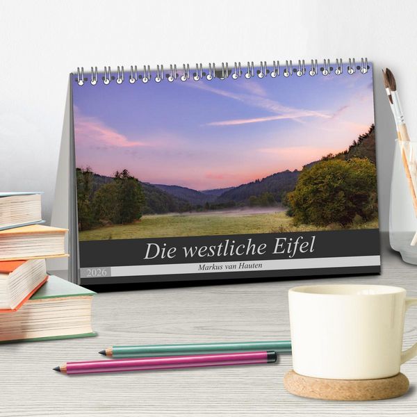 Produktbild: Die westliche Eifel (Tischkalender 2026 DIN A5 quer), CALVENDO Monatskalender