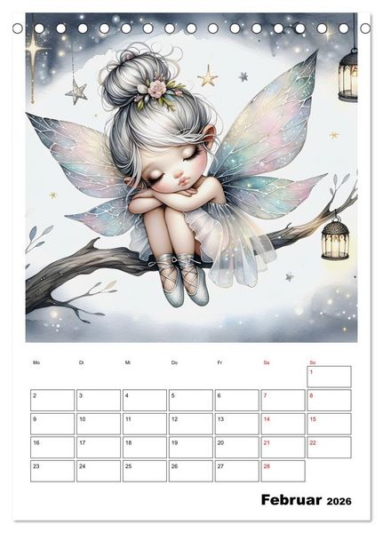 Produktbild: Schlummernde Magie (Tischkalender 2026 DIN A5 hoch), CALVENDO Monatskalender