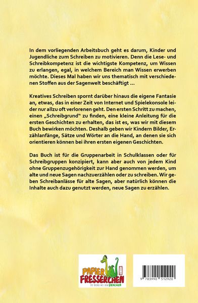 Produktbild: Kreatives Schreiben f&uuml;r Kinder: Sagen