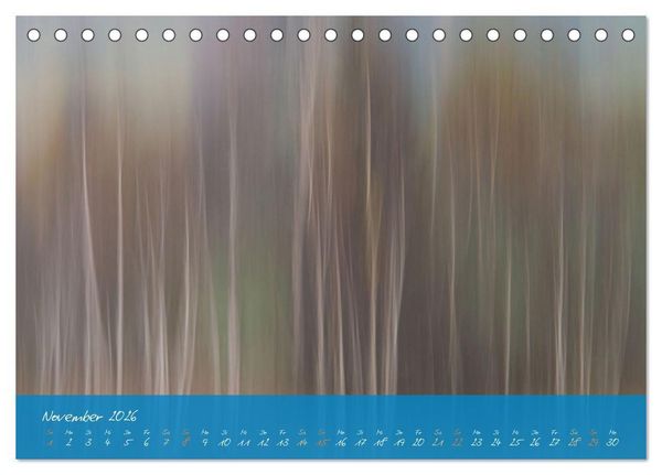 Produktbild: Natur abstrakt Farben und Strukturen (Tischkalender 2026 DIN A5 quer), CALVENDO Monatskalender