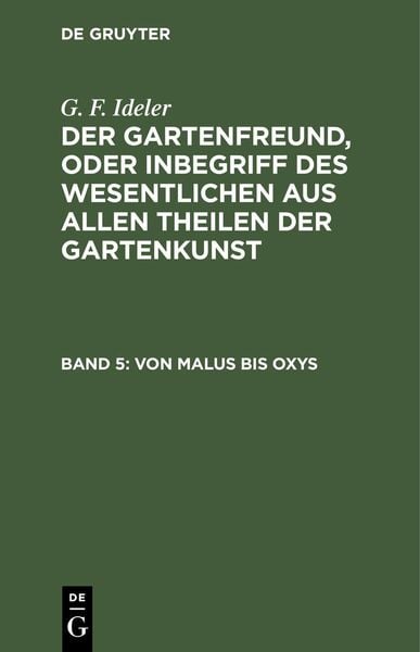 Produktbild: Von Malus bis Oxys