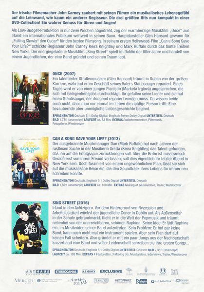 Produktbild: John Carney Collection [3 DVDs]