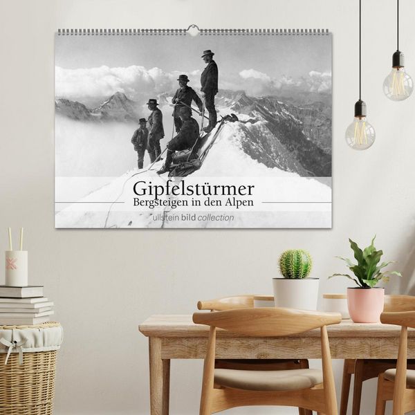 Produktbild: Gipfelst&uuml;rmer - Bergsteigen in den Alpen (Wandkalender 2026 DIN A2 quer), CALVENDO Monatskalender