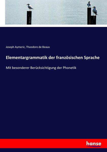 Produktbild: Elementargrammatik der franz&ouml;sischen Sprache