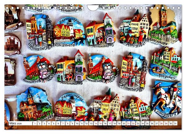 Produktbild: K&Ouml;NIGSBERG HEUTE - Bilder aus Kaliningrad (Wandkalender 2026 DIN A4 quer), CALVENDO Monatskalender