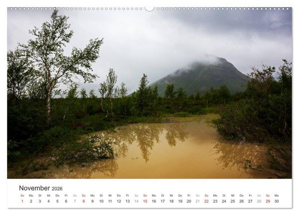 Produktbild: Russlands Norden 2026 (Wandkalender 2026 DIN A2 quer), CALVENDO Monatskalender