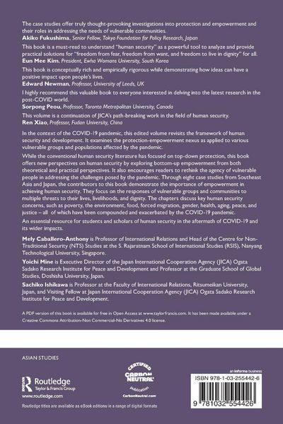 Produktbild: Human Security and Empowerment in Asia