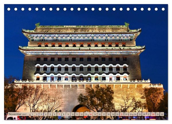 Produktbild: Erlebnis China (Tischkalender 2027 DIN A5 quer), CALVENDO Monatskalender
