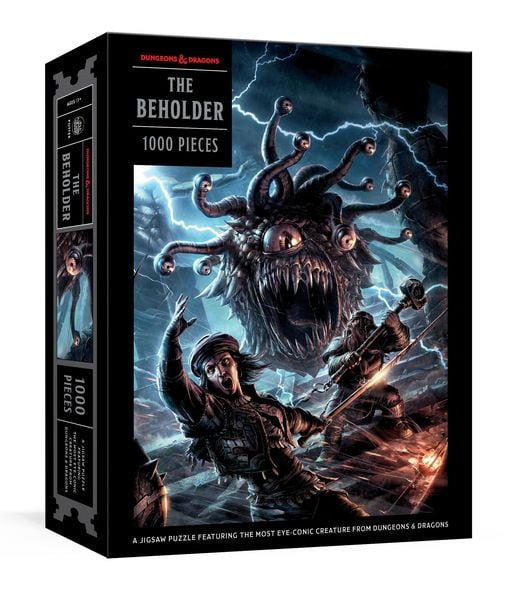 Produktbild: The Beholder Puzzle: A Dungeon & Dragons Jigsaw Puzzle: Jigsaw Puzzles for Adults