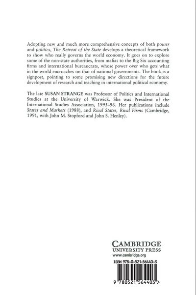 Produktbild: The Retreat of the State
