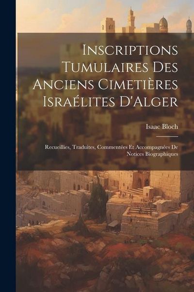 Produktbild: Inscriptions Tumulaires Des Anciens Cimeti&egrave;res Isra&eacute;lites D'Alger