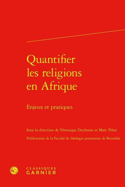 Produktbild: Quantifier les religions en Afrique : enjeux et pratiques