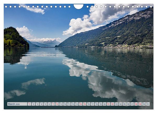Produktbild: SWISS APLINE EMOTIONS (Wall Calendar 2026 DIN A4 landscape), CALVENDO 12 Month Wall Calendar