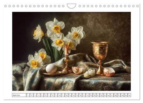 Produktbild: Bl&uuml;ten der Zeit (Wandkalender 2026 DIN A4 quer), CALVENDO Monatskalender