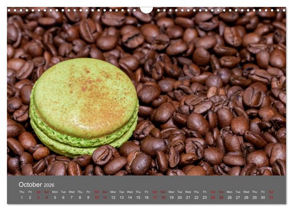 Produktbild: Macarons - the sweetest thing (Wall Calendar 2026 DIN A3 landscape), CALVENDO 12 Month Wall Calendar