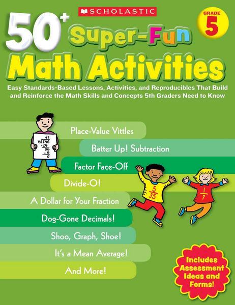 Produktbild: 50+ Super Fun Math Activ-Grd 5