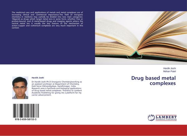 Produktbild: Drug based metal complexes