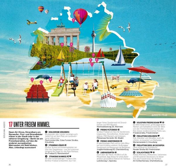 Produktbild: DuMont 50 Maps Berlin