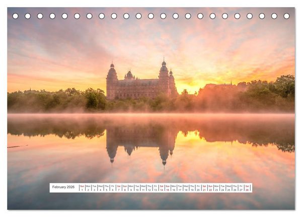 Produktbild: Germany dreamlike places (Desk Calendar 2026 DIN A5 landscape), CALVENDO 12 Month DeskCalendar