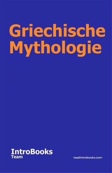 Produktbild: Griechische Mythologie