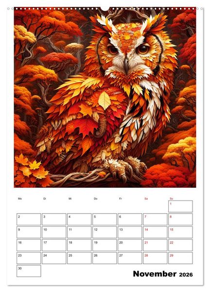 Produktbild: Jahreszeiten der Weisheit (hochwertiger Premium Wandkalender 2026 DIN A2 hoch), Kunstdruck in Hochglanz