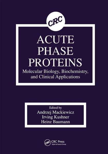 Produktbild: Acute Phase Proteins Molecular Biology, Biochemistry, and Clinical Applications