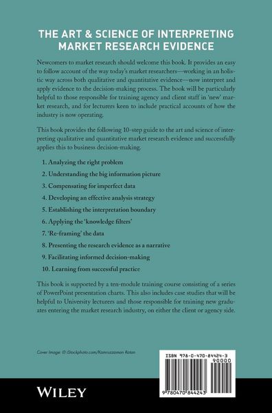 Produktbild: The Art & Science of Interpreting Market Research Evidence