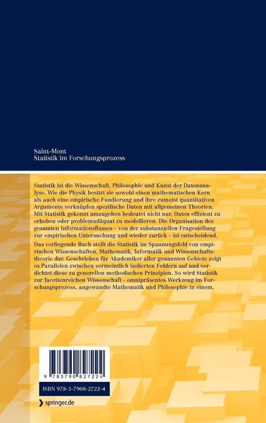 Produktbild: Statistik im Forschungsprozess