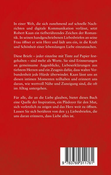 Produktbild: 33 Liebesbriefe an meine Frau