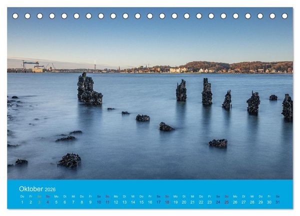 Produktbild: An der Kieler F&ouml;rde (Tischkalender 2026 DIN A5 quer), CALVENDO Monatskalender