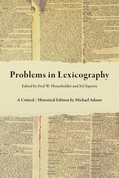 Produktbild: Problems in Lexicography