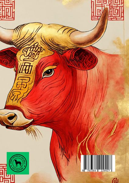 Produktbild: Tagebuch / Notizbuch Chinesische Tierkreis B&uuml;ffel