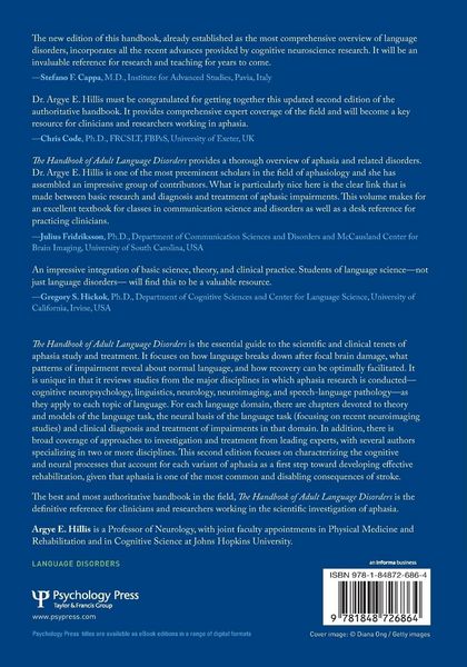 Produktbild: The Handbook of Adult Language Disorders