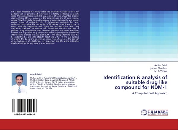Produktbild: Identification & analysis of suitable drug like compound for NDM-1