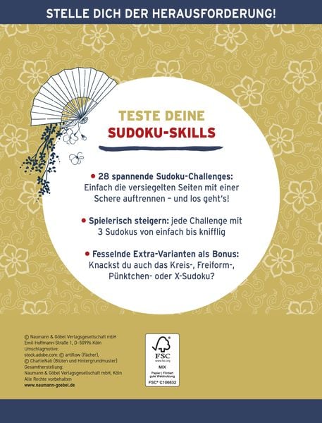 Produktbild: Die ultimative R&auml;tsel-Challenge Sudoku