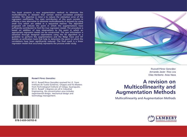 Produktbild: A revision on Multicollinearity and Augmentation Methods